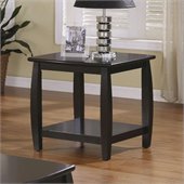 Coaster Coaster Marina End Table with 1 Shelf in Cappuccino Finish