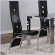 ADD TO YOUR SET: Coaster Broward Dining Side Chair with Bonded Leather Seats