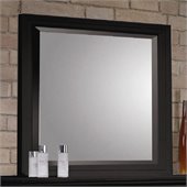 Coaster Sandy Beach Mirror in Black finish