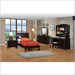 Coaster Phoenix Platform Bed in Cappuccino Finish