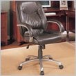 ADD TO YOUR SET: Coaster Office Chairs Faux Leather Office Task Chair in Brown