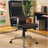 Coaster Office Chairs Contemporary Faux Leather Executive Chair