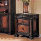 Coaster Chomedey Traditional File Cabinet in Cappuccino/Dark Oak