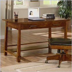 Coaster Lesage Asian Inspired Table Desk w Center Drawer in Brown Furniture Office Desks Computer Desks Coaster 365906