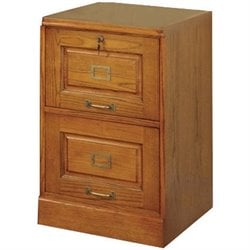 Coaster Palmetto Oak File Cabinet with 2 Drawers