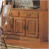 Coaster Mackinaw Traditional Buffet with Doors and Drawers in Oak