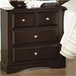 ADD TO YOUR SET: Coaster Harbor Classic 3 Drawer Nightstand in Cappuccino Finish