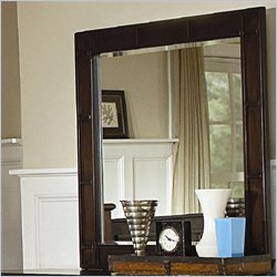Coaster Harbor Classic Square Dresser Mirror in Cappuccino Finish