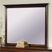 Coaster Versailles Vertical Dresser Mirror in Mahogany Stain Finish