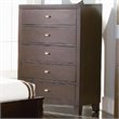 ADD TO YOUR SET: Coaster Lorretta Chest with 5 Drawers in Dark Brown Finish