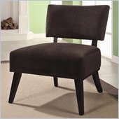 Coaster Accent Seating Upholstered Accent Side Chair in Brown