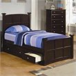 ADD TO YOUR SET: Coaster Jasper Panel Bed in Rich Cappuccino Finish