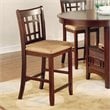 ADD TO YOUR SET: Coaster Lavon 24 Inch Bar Stool in Rich Dark Cherry Finish