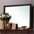 ADD TO YOUR SET: Coaster Conner Landscape Mirror in Dark Walnut