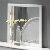 Coaster Kayla Dresser Mirror in Distressed White
