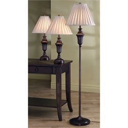 Coaster Traditional 3-Piece Lamp Set