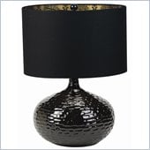 Coaster Contemporary Table Lamp in Black