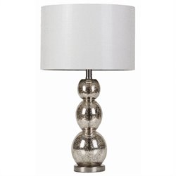 Coaster Metallic Finish Table Lamp
