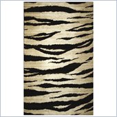 Coaster Zebra Pattern Rug