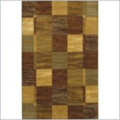 Coaster Check Pattern Rug