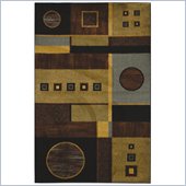Coaster Geometric Pattern Rug