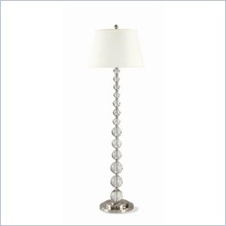 Coaster Ball Accented Floor Lamp in White