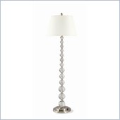 Coaster Ball Accented Floor Lamp in White
