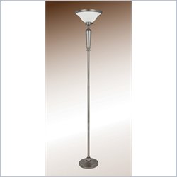 Coaster Floor Lamp in Gun Metal