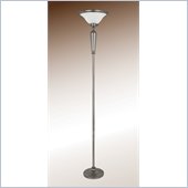 Coaster Floor Lamp in Gun Metal