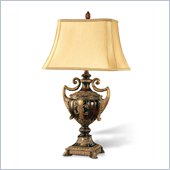 Coaster Table Lamp in Golden Brown
