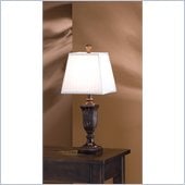 Coaster Traditional Style Table Lamp in Maple