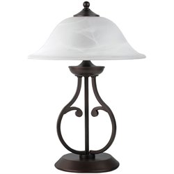 Coaster Casual Table Lamp in Dark Bronze