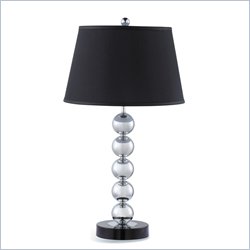 Coaster Contemporary Sphere Lamp in Black