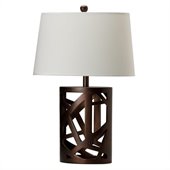 Coaster Table Lamp in Golden Brown