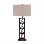 Coaster Table Lamp in Brown