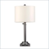 Coaster Adjustable Table Lamp in Gun Metal