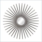Coaster Decorative Mirror in Antique Silver