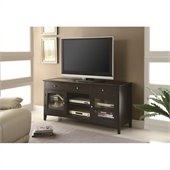Coaster TV Console with CONNECT-IT Power Drawer in Cappuccino
