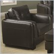 ADD TO YOUR SET: Coaster Sawyer Contemporary Double Arm Chair in Charcoal
