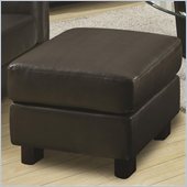 Coaster Sawyer Contemporary Rectangular Ottoman in Charcoal