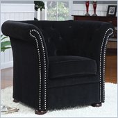 Coaster Club Chair in Black