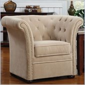 Coaster Accent Chair in Beige