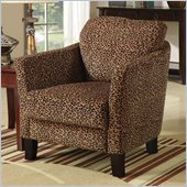 Coaster Club Chair in Cheetah Print