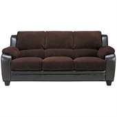 Coaster Monika Stationary Sofa in Chocolate