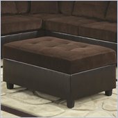 Coaster Henri Storage Ottoman in Brown