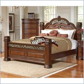 Coaster DuBarry Bed in Rich Brown Finish