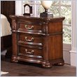 ADD TO YOUR SET: Coaster DuBarry Nightstand in Rich Brown Finish