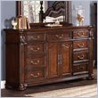 ADD TO YOUR SET: Coaster DuBarry Dresser in Rich Brown Finish