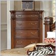 ADD TO YOUR SET: Coaster DuBarry Chest in Rich Brown Finish