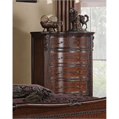 Coaster Maddison Chest in Brown Cherry Finish